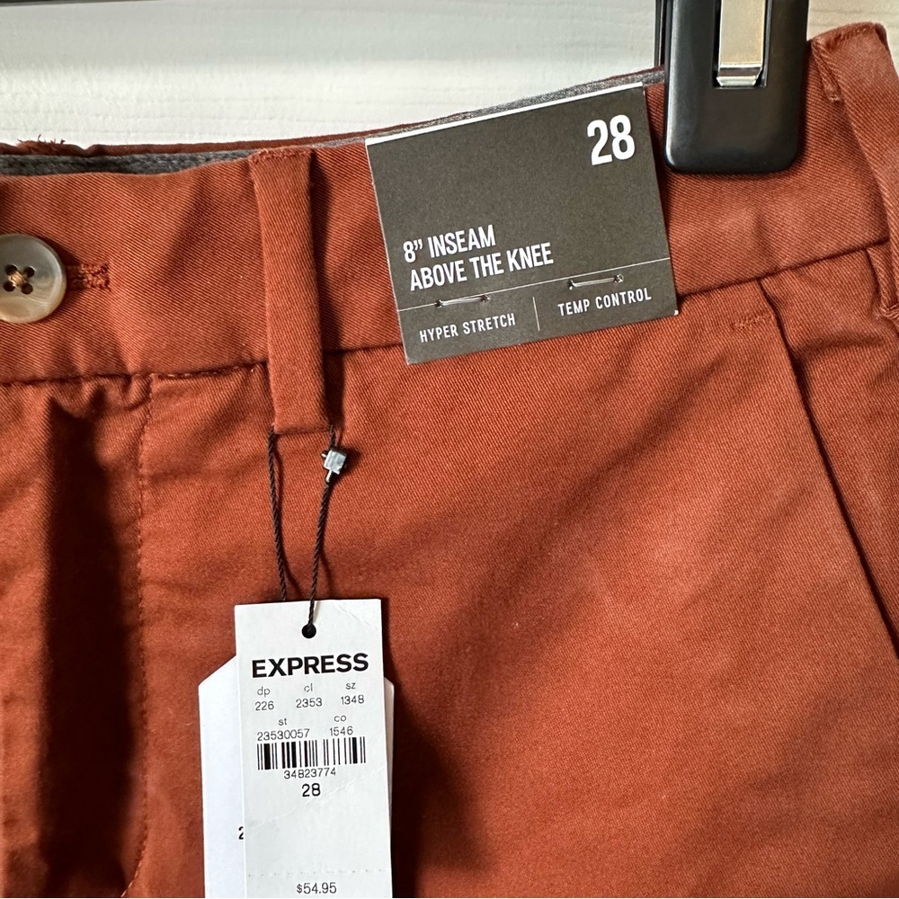 NWT - Express Burnt Orange shorts - Picture 2 of 3